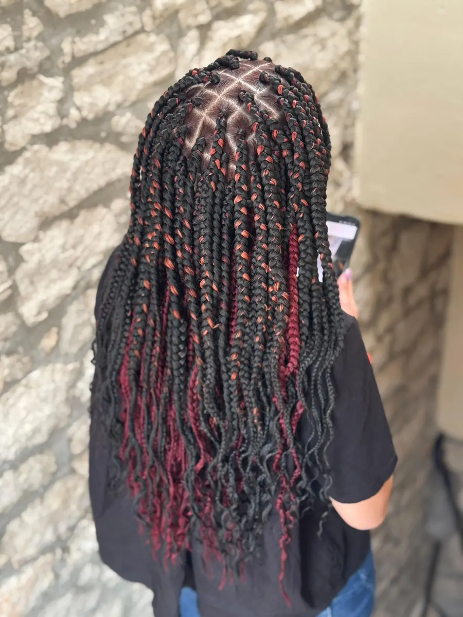 Afro Braids - gotov rad Glow Up salona
